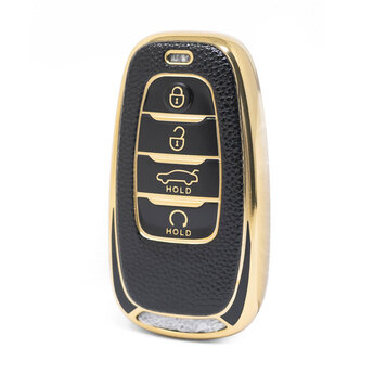 Nano High Quality Gold Leather Cover For Hongqi Remote Key 4...