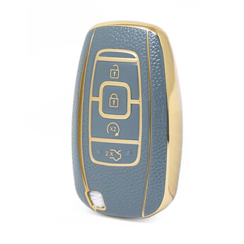 Nano High Quality Gold Leather Cover For Lincoln Remote Key 4...