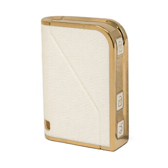 Nano High Quality Gold Leather Cover For Lynk & Co Remote Key...