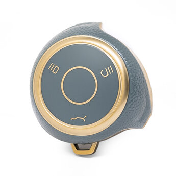Nano High Quality Gold Leather Cover For Neta Remote Key 3 Buttons...