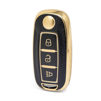 Nano High Quality Gold Leather Cover For Venucia Remote Key 3...