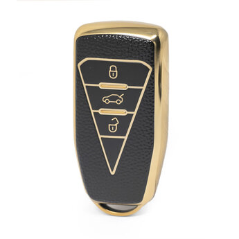 Nano High Quality Gold Leather Cover For Venucia Remote Key 3...