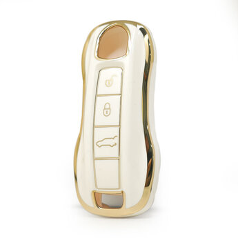 Nano High Quality Cover For Porsche Cayenne Remote Key 3 Buttons...