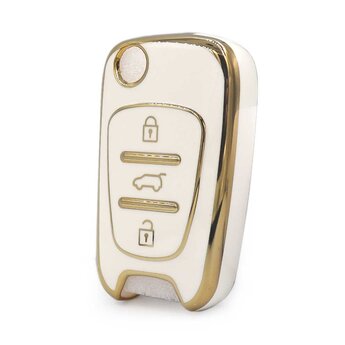 Nano High Quality Cover For Hyundai 2011 Flip Remote Key 3 Buttons...