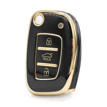 Nano High Quality Cover For Hyundai Type B Flip Remote Key 3...