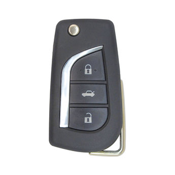 Toyota Corolla Flip Remote Key Cover 3 Buttons