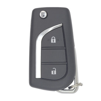 Toyota Hilux Original Used Flip Remote Key 433Mhz 2 Buttons