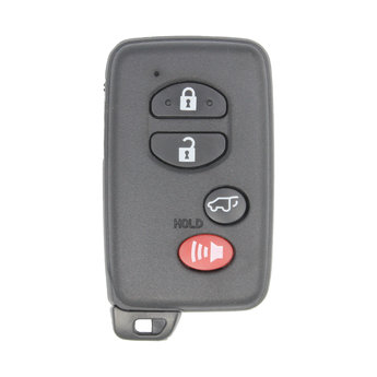 Toyota 4 Button Smart Remote Key Cover SUV Trunk Button Type
