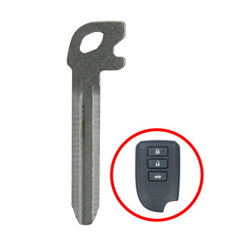 Toyota Yaris 2014 Smart Remote Key Blade