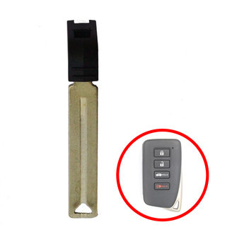 Lexus 2013 Smart Remote Key Emergency Blade