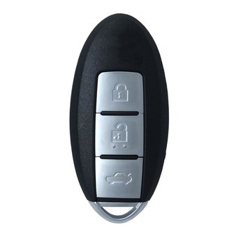 Nissan 3 Buttons Smart Remote Key Cover  Middle Battery Type