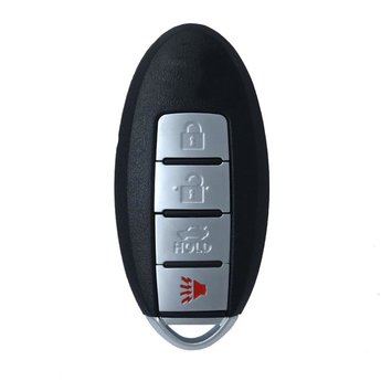 Nissan 4 Buttons Smart Remote Key Cover  Left Battery Type