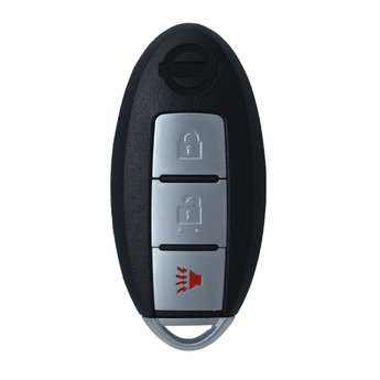 Nissan 3 Buttons Smart Remote Key Cover  Left Battery Type