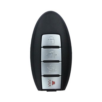 Nissan 3 Buttons Smart Remote Key Cover With Side Groove Right...