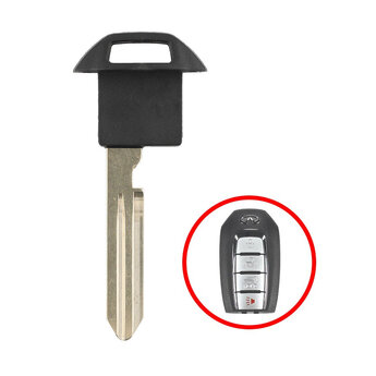 Infiniti 2019 Emergency Smart Remote Key Blade