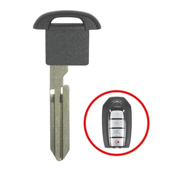 Infiniti 2019 Emergency Smart Remote Key Blade