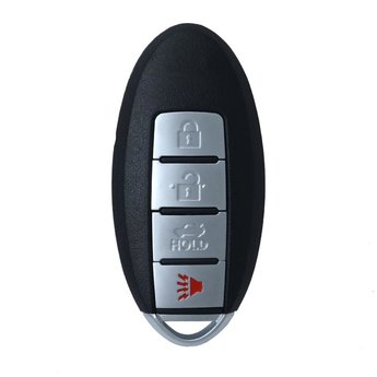 Infiniti 4 Buttons Smart Remote Key Cover  Left Battery