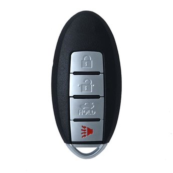 Infiniti 4 Buttons Smart Remote Key Cover  Left Battery