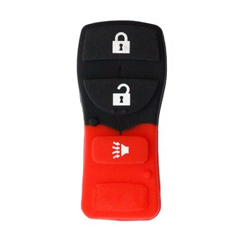 Nissan 3 Buttons Remote Key Rubber 
