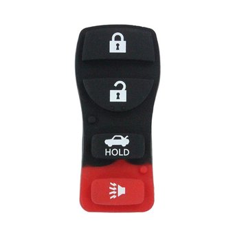 Nissan Remote Key Rubber 4 Buttons