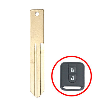 Nissan Remote Key Blade For Qashqai Square