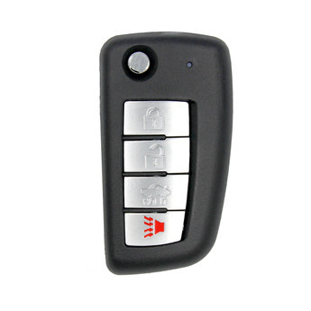 Nissan Qashqai 4 Buttons Flip Remote Key 433MHz