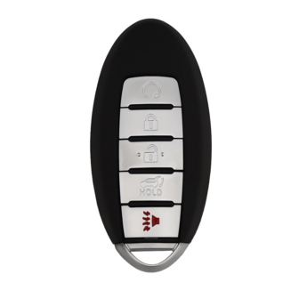 Nissan Smart Remote Key Shell 4+1 Button SUV Left Battery Type...