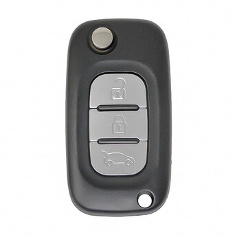 Ren Symbol Trafic Flip Remote key 3 Button 433Mhz AES PCF7961M...