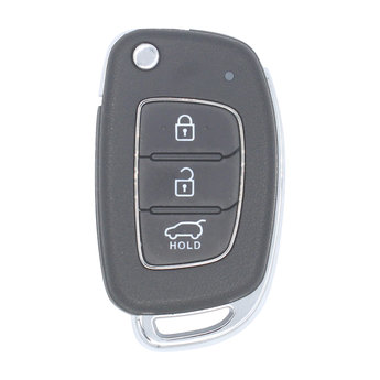 Hyundai Santa Fe 2016 Used Original 3 buttons 433MHz Flip Remote...
