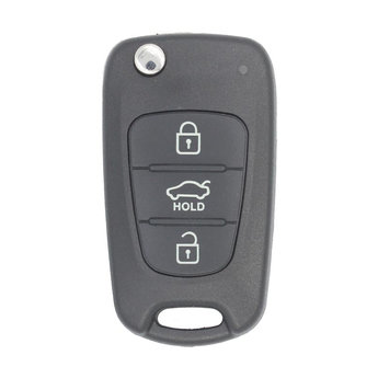 Hyundai Flip Remote Key Shell 3 Buttons TOY48 Blade Sedan Type...