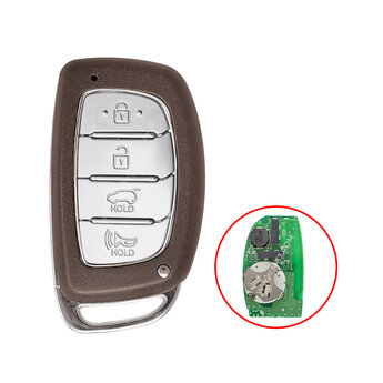 Hyundai Tucson 2015 4 buttons Smart Remote Key Cover with Laser...