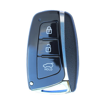 Hyundai Santa Fe 3 Buttons Smart Key Remote Cover with Blade