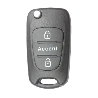 Hyundai Accent 2 Buttons Flip Remote Key Cover HYN17
