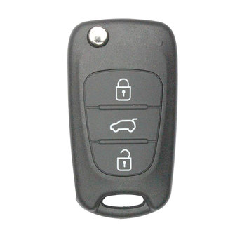 KIA 3 Buttons Flip Remote Key Cover Big Trunk HYN14R Blade