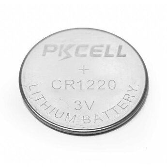 PKCELL Ultra Lithium CR1220 Universal Battery Cell Card (5 PCs...