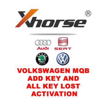 Xhorse Volkswagen MQB Add Key And All Key Lost Activation ( Pre-sale...