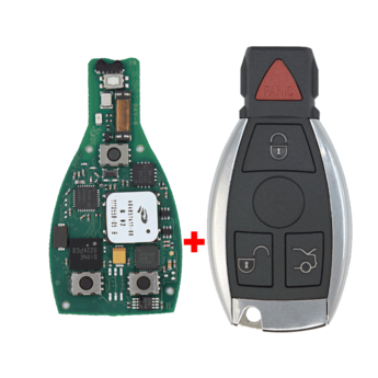 Mercedes FBS4 Original Smart Remote Key PCB 3+1 Button 315MHz...