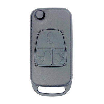 Mercedes 3 Buttons Flip Remote Key Cover HU39 Blade