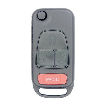 Mercedes Benz ML 4 Buttons Flip Remote Key Cover HU64