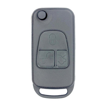 Mercedes 3 Buttons Flip Remote Key Cover HU64 Blade ML