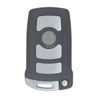 BMW CAS1 4 Buttons Remote Key Cover Silver
