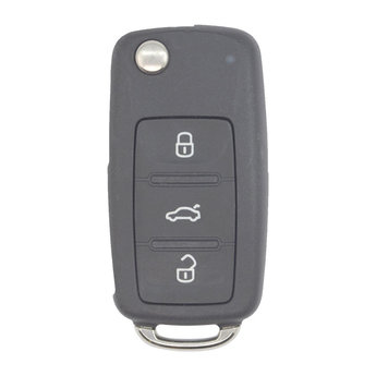 VW UDS Type Flip Remote Key 3 Buttons 433MHz ID48 Transponder...
