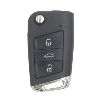 VW MQB Proximity Flip Remote Key 3 Buttons 433MHz