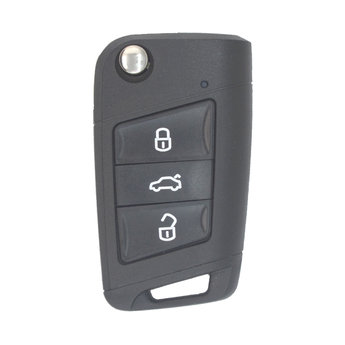 VW MQB 2015 3 Buttons Flip Remote Key Cover HU66