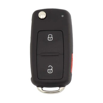 VW UDS Flip Remote Key Shell 2+1 Button