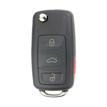 Audi A8 4 buttons Flip Remote Key Cover 