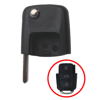 Audi Head Part For Flip Remote Square Type