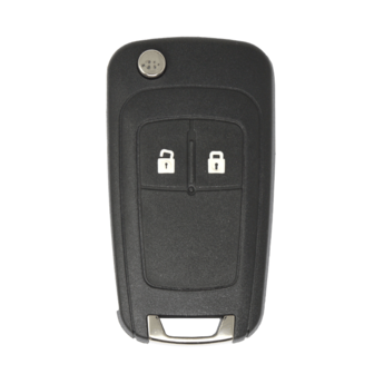 Opel Chevrolet Flip Remote Key Shell 2 Buttons