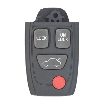 Volvo 4 Buttons Remote Key Cover