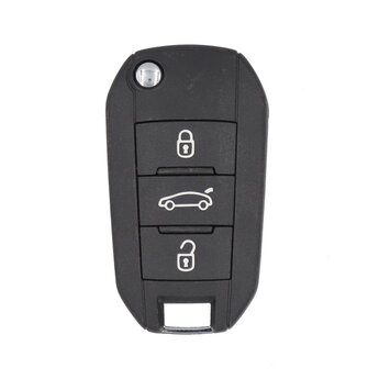 Peugeot 508 Original Flip Remote Key Shell 3 Buttons without...